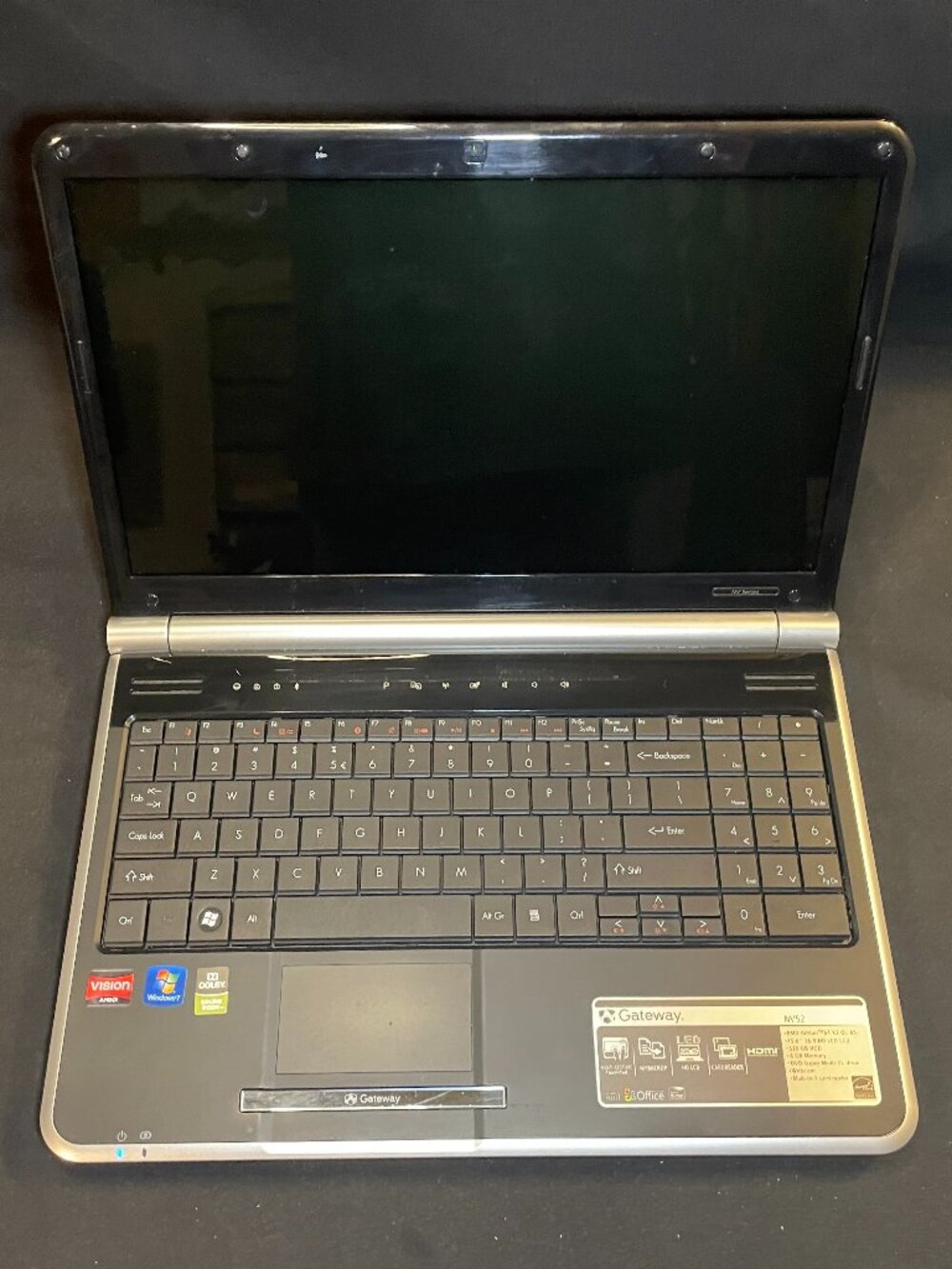 Gateway Nv52 Laptop